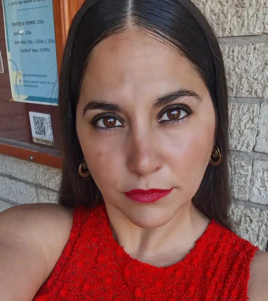 Mariana Femenía docente de acrobacia aérea