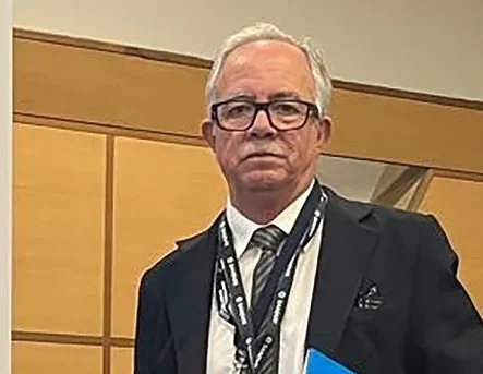  Retrato de Juan Ángel Fernández, director de Minería de San Luis, hablando de legislación.