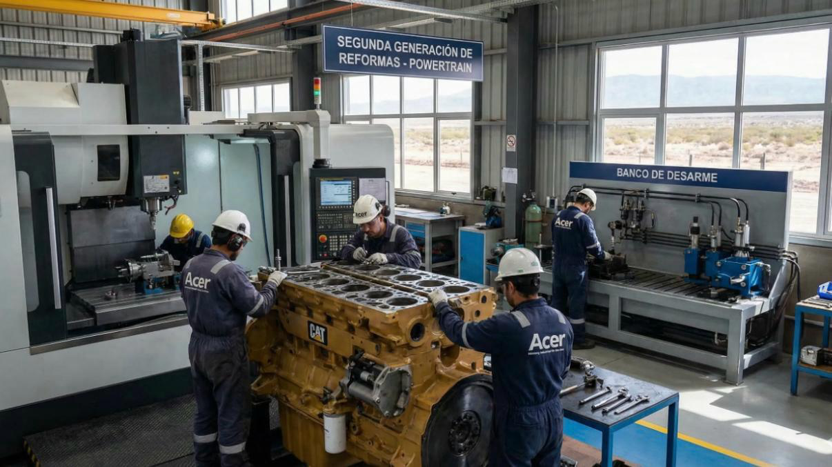 Acero y Roca | Magazine Minero - La apuesta sanjuanina para reparar componentes que antes salían de la provincia