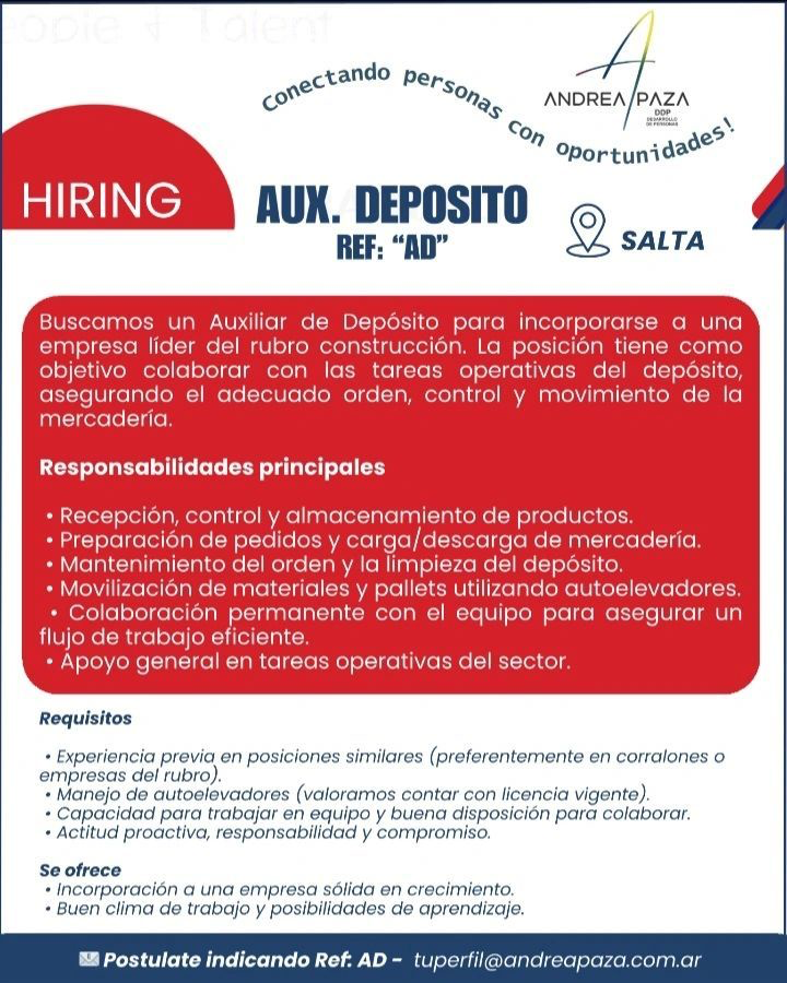 Acero y Roca | Magazine Minero - Ofertas laborales segunda quincena de Diciembre