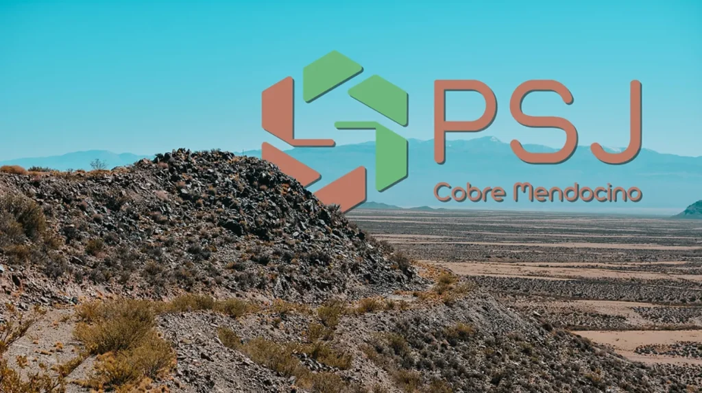 Vista panorámica del valle de Uspallata donde se proyecta la infraestructura del yacimiento PSJ Cobre Mendocino.
