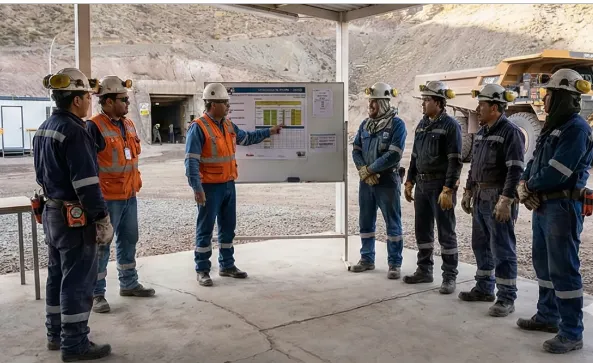 Acuerdos paritarios y convenios colectivos mineros. Imagen ilustrativa de ACERO Y ROCA