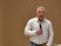 Michael Meding, vicepresidente de McEwen Copper y gerente general del Proyecto Los Azules