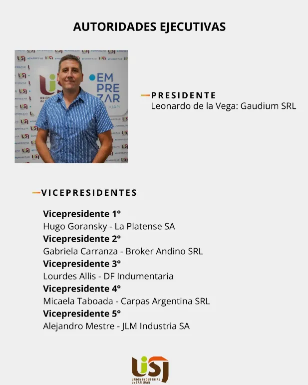 Acero y Roca | Magazine Minero - Nuevo presidente de la UISJ Leonardo De la Vega: industria y minería, integrarse para sobrevivir