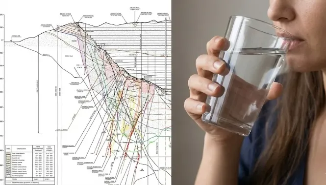 Una copa agua, simbolizando la confianza del consumidor.