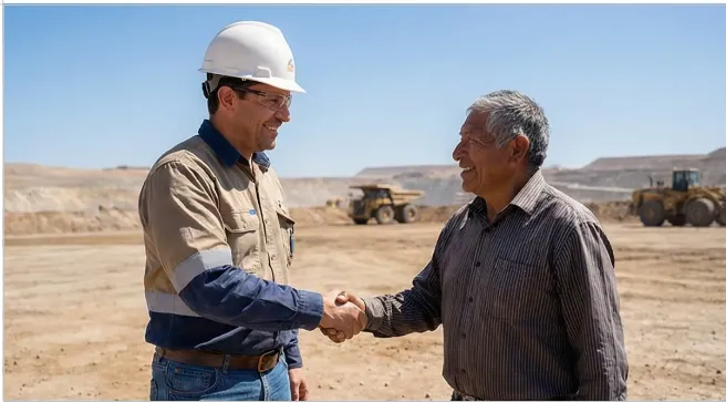 El contacto directo del gerente con las comunidades locales es vital para humanizar la operación minera