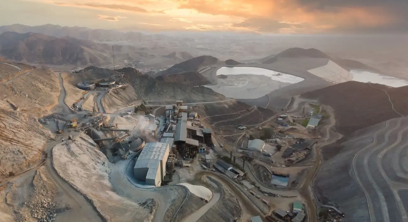 Mina de cobre Condestable en Peru 