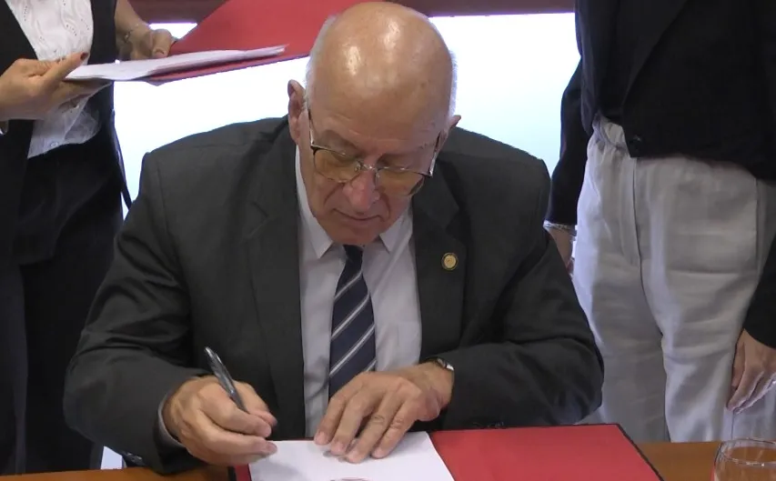 Rector de la UNSJ – Tadeo Berenguer