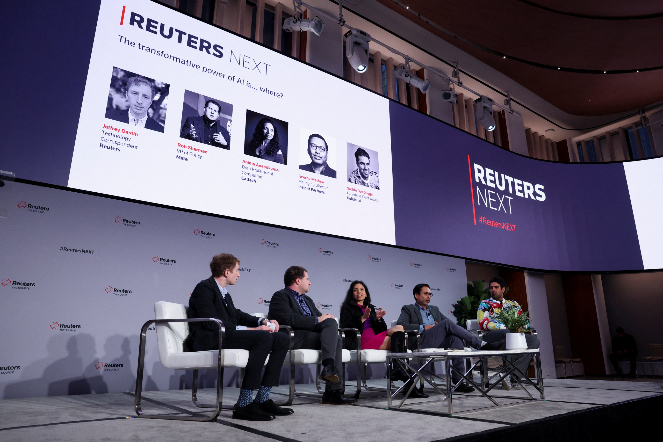 Conferencia Reuters NEXT realizada en Nueva York