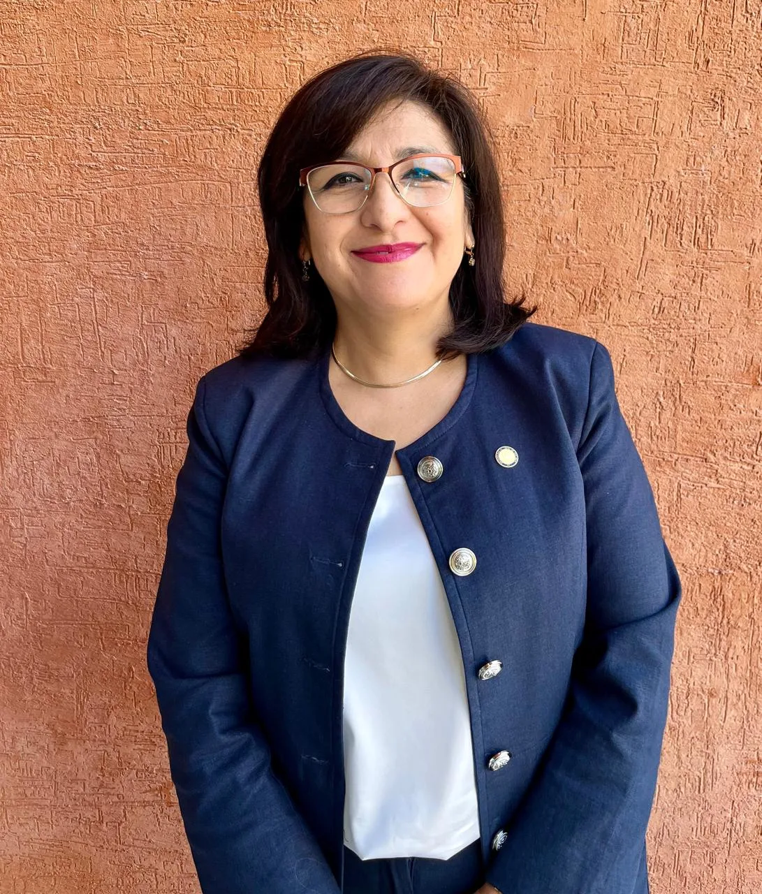 La decana de la Facultad de Ingeniería, Andrea Díaz