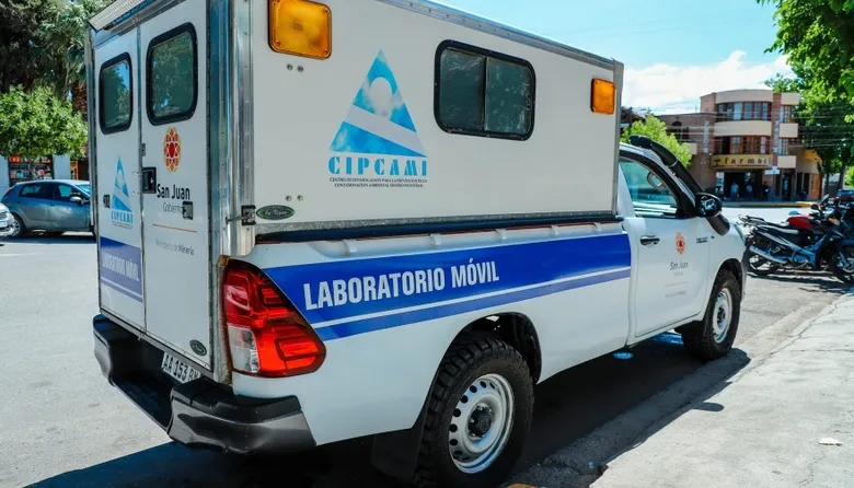  laboratorio móvil del CIPCAMI.