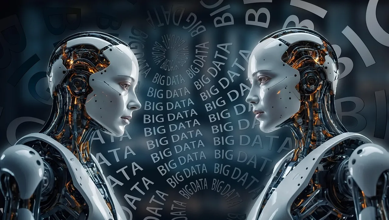 Ilustración de inteligencia artificial (IA) analizando datos geomecánicos.