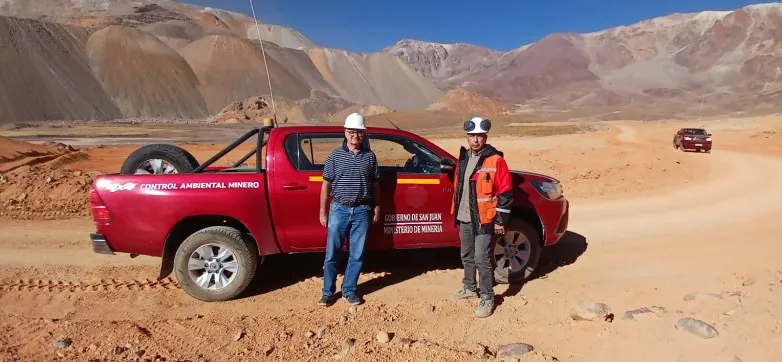 Desarrollo de la minería en San Juan y la fiscalización de la Policía Minera