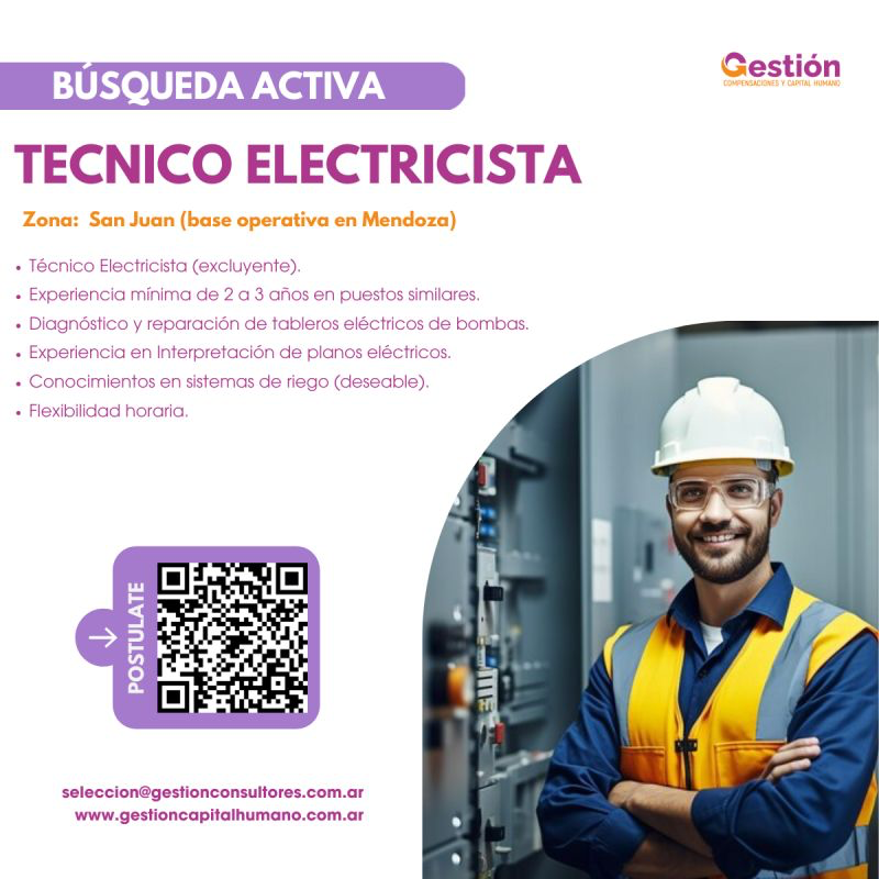 Técnico Electricista