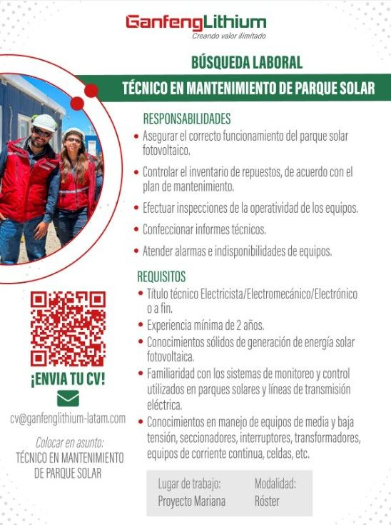 Búsquedas laborales mineras