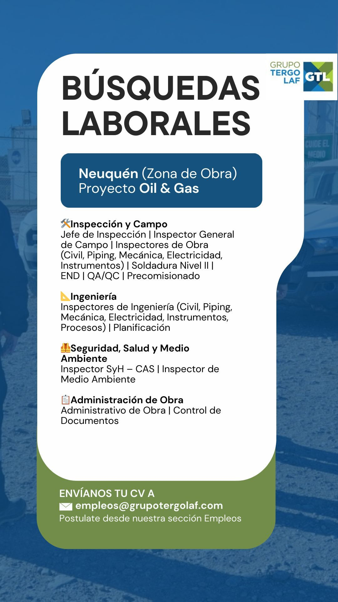 Acero y Roca | Magazine Minero - OFERTAS LABORALES 2026 PRIMERA QUINCENA