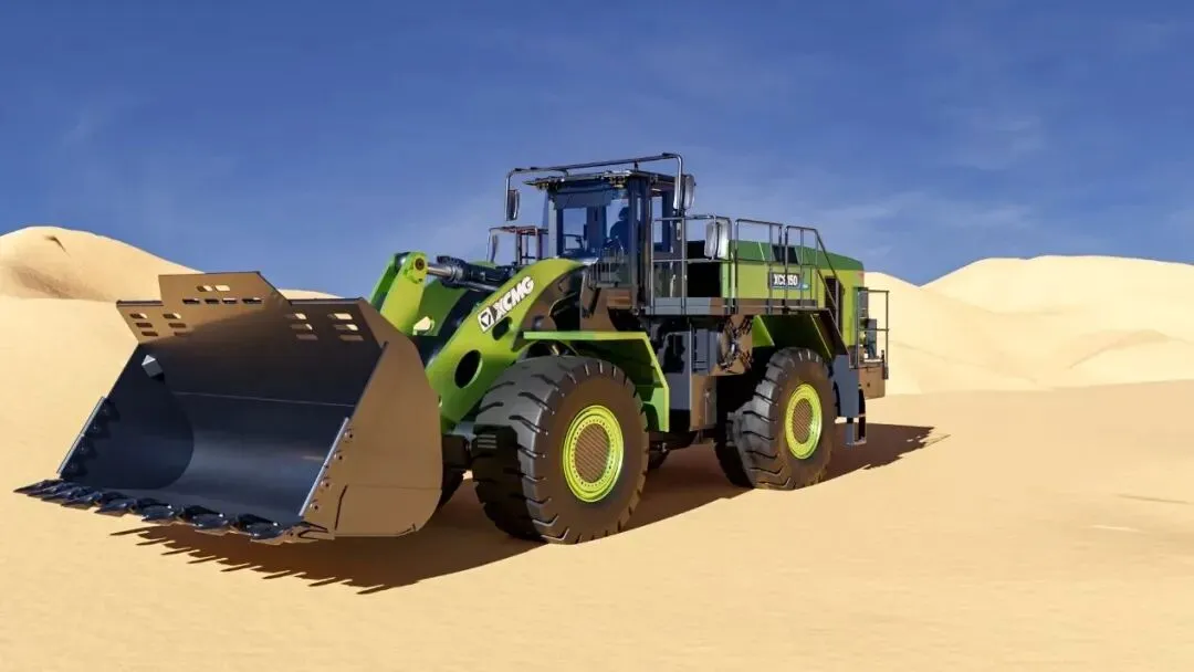 El modelo híbrido de cargadora XC 9260XE de xcmg.