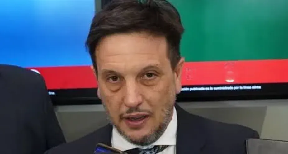 El ministro de Minería de San Juan, Juan Pablo Perea.