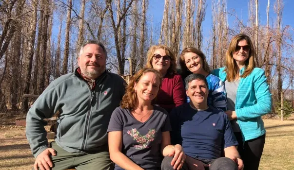 Familia Gil Segovia y Ofelia Segovia de la empresa PROMIN San Juan.