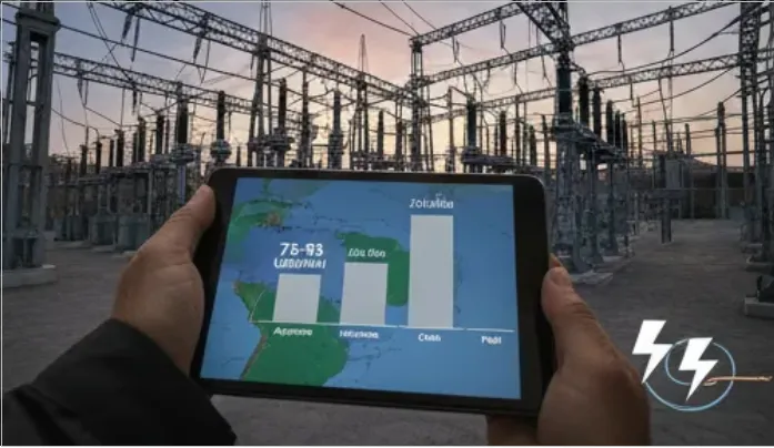 Especialistas utilizando simulador RTDS para proyectos de infraestructura energética minera San Juan. Imagen ilustrativa de ACERO Y ROCA.