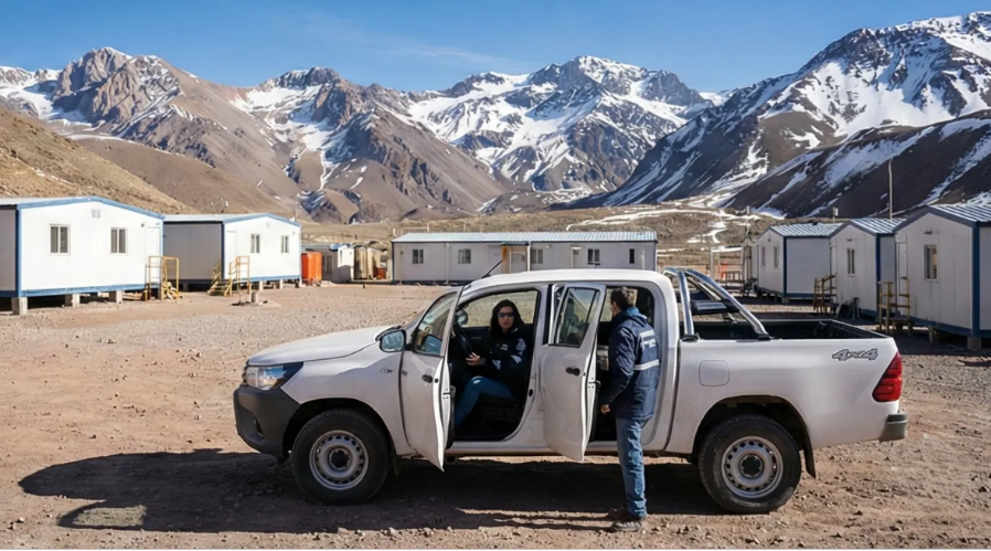 Inspección de higiene y seguridad en yacimiento minero San Juan EPP. v