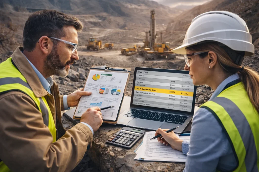 Gestión costos minería San Juan. Un elemento crítico es la infraestructura interna de las empresas. Imagen ilustrativa de Acero y Roca.