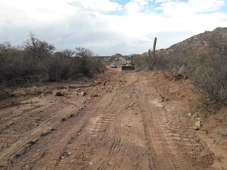 Las obras de mejoras de la Huella Troncal se realizaron en el año 2018.