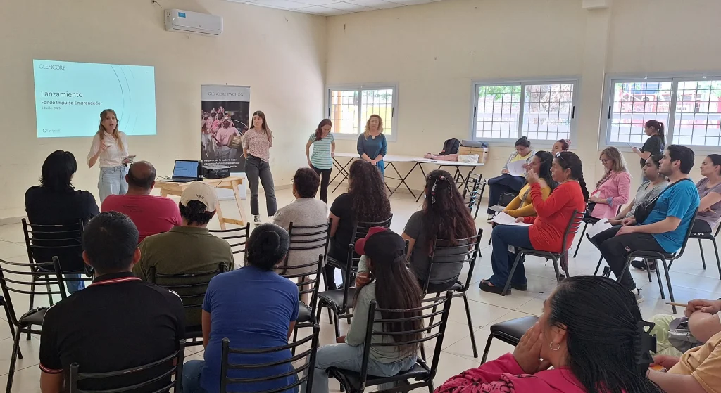 Emprendedores Calingasta seleccionados Fondo Impulso Emprendedor Glencore Pachón.