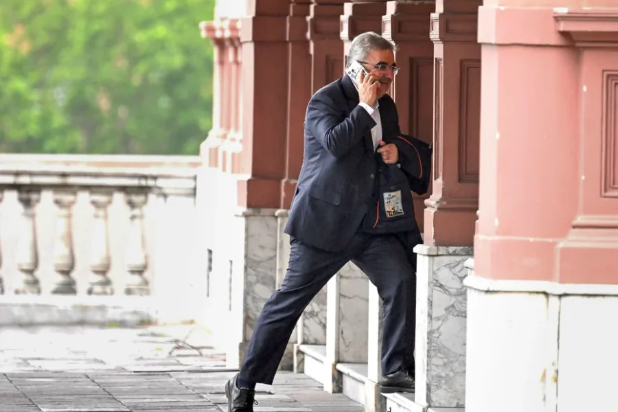 Raul Jalil en Casa Rosada