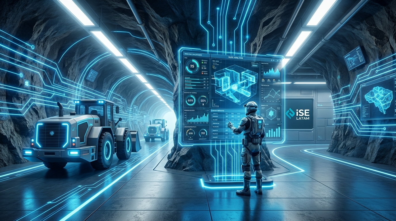 centro de control de minería subterránea 4.0.