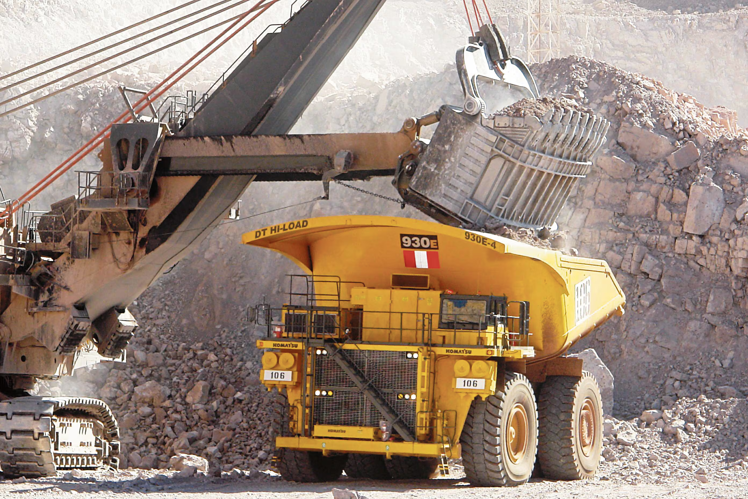 Mineria 2026. Camión minero.