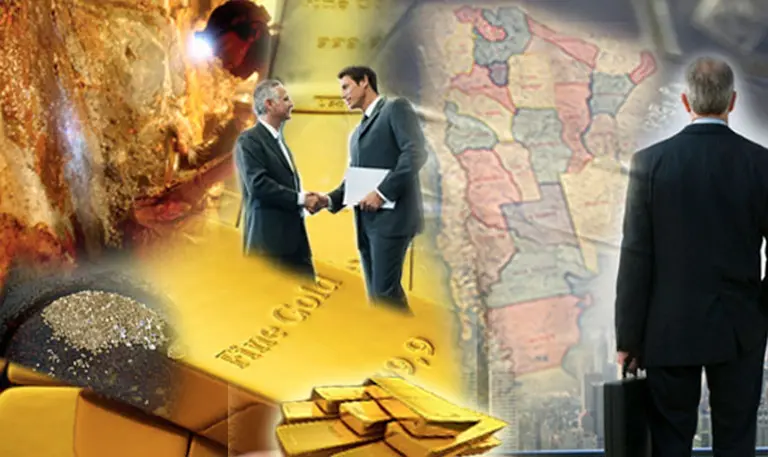 Mapa territorial minero de Argentina. Imagen ilustrativa de ACERO Y ROCA