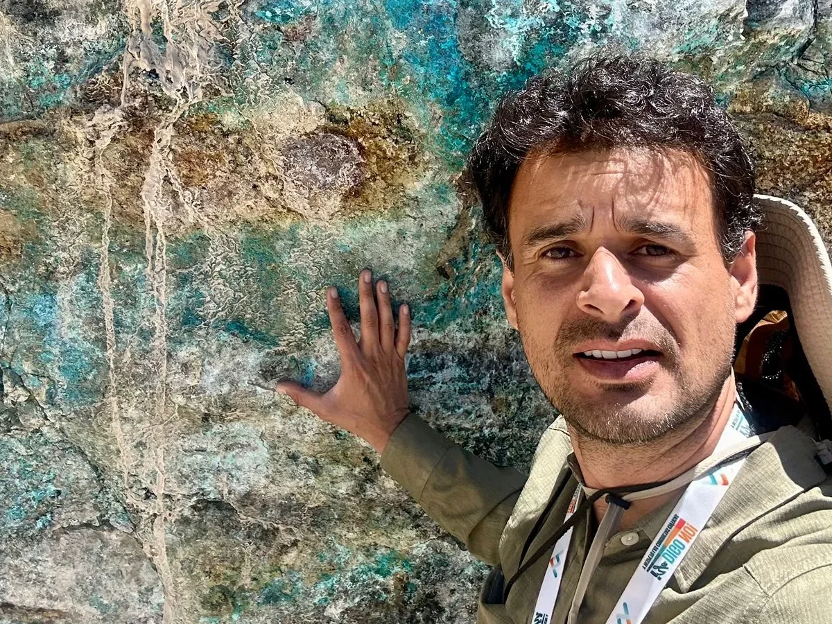 Fernando Rivera geólogo explorador minería cobre redes sociales.