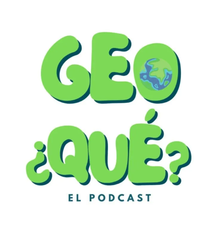 Emily Balderas geología podcast. Logo del podcast