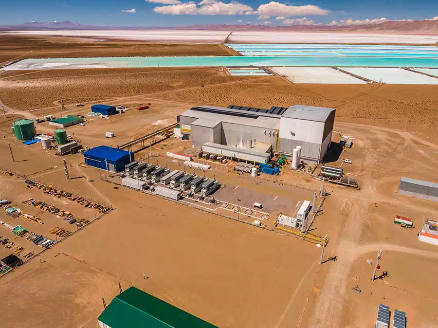 Planta de litio Cauchari-Olaroz Jujuy Lithium Argentina.