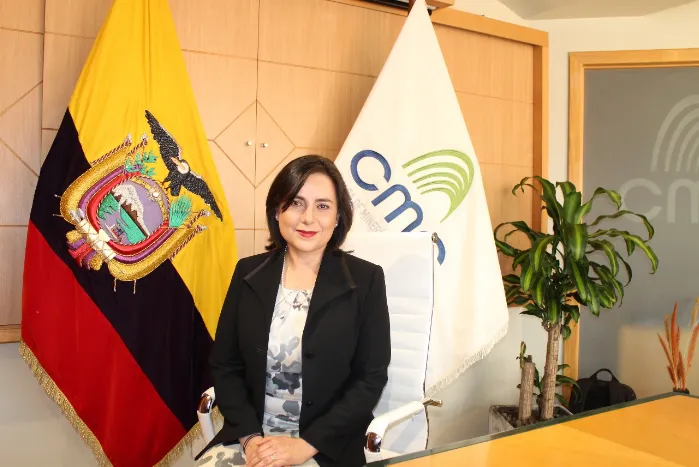 María Eulalia Silva presidenta Cámara de Minería del Ecuador.