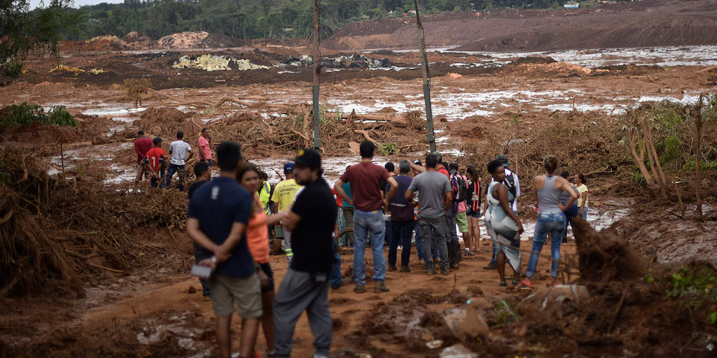 Desastre minero de la minera Vale en Brasil