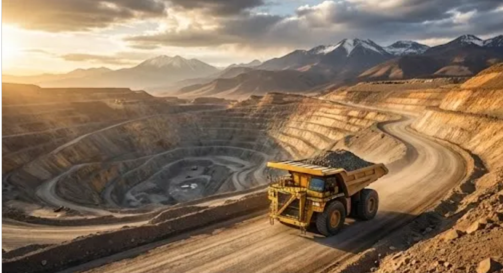 Cifras récord de exportaciones mineras Argentina 2026 en la cordillera. Imagen ilustrativa de ACERO Y ROCA