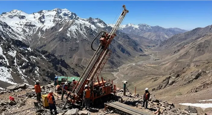 Operaciones a gran escala reflejan la madurez y consolidación del sector minero chileno. Imagen ilustrativa de ACERO Y ROCA