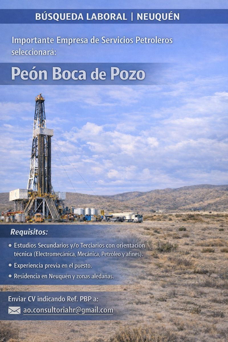 Acero y Roca | Magazine Minero - OFERTAS LABORALES PRIMERA QUINCENA DE FEBRERO 2026