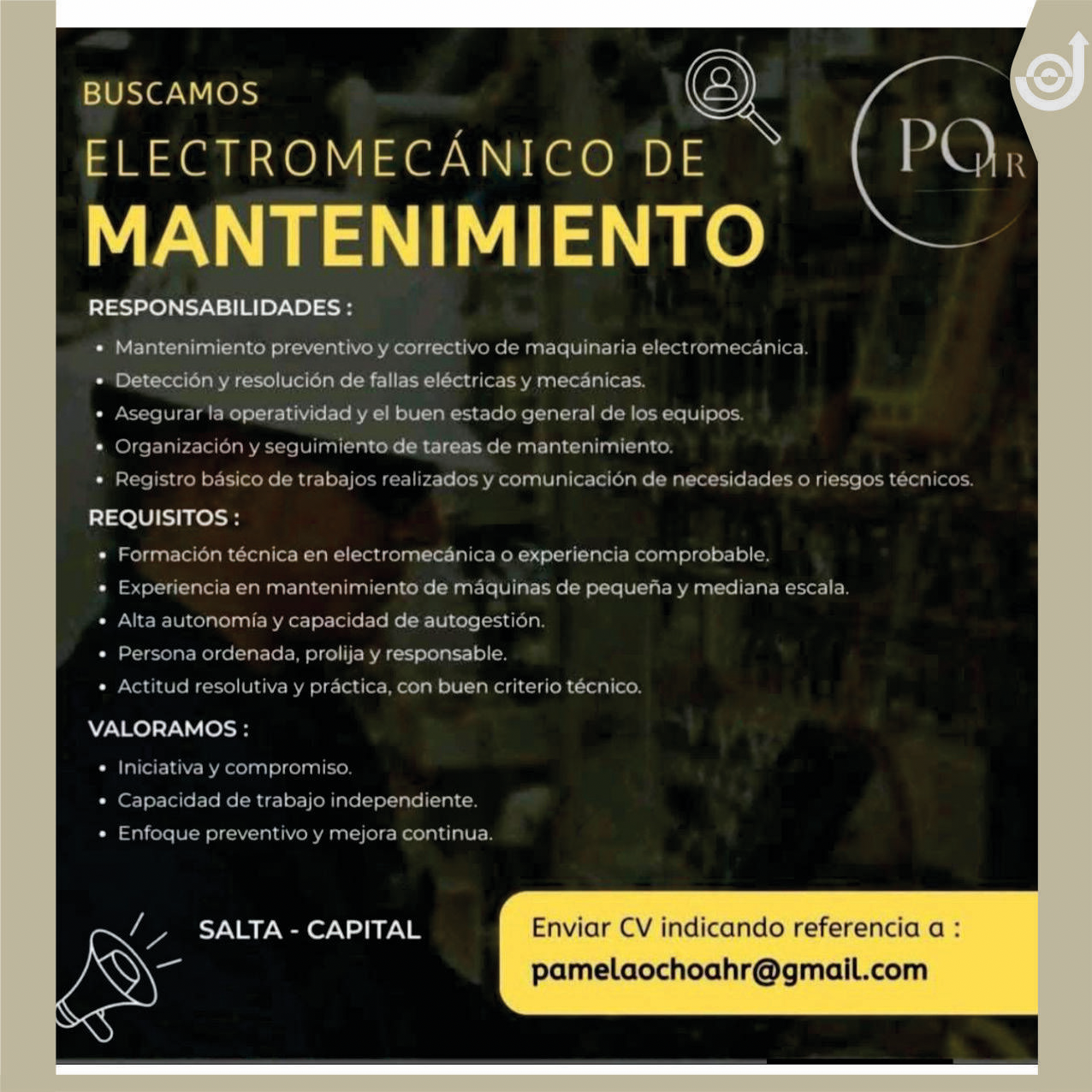 Acero y Roca | Magazine Minero - OFERTAS LABORALES PRIMERA QUINCENA DE FEBRERO 2026