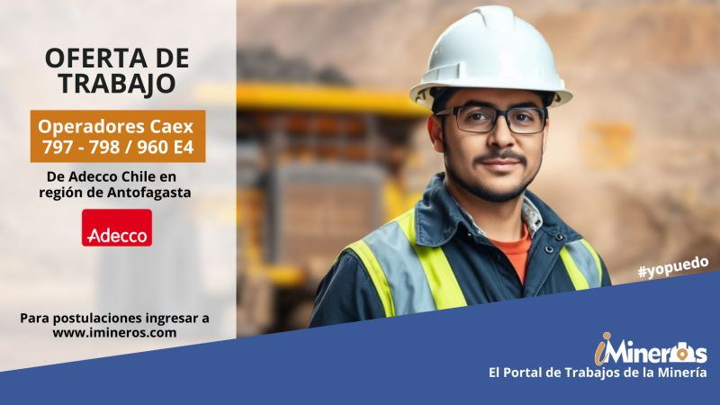 Acero y Roca | Magazine Minero - OFERTAS LABORALES PRIMERA QUINCENA DE FEBRERO 2026
