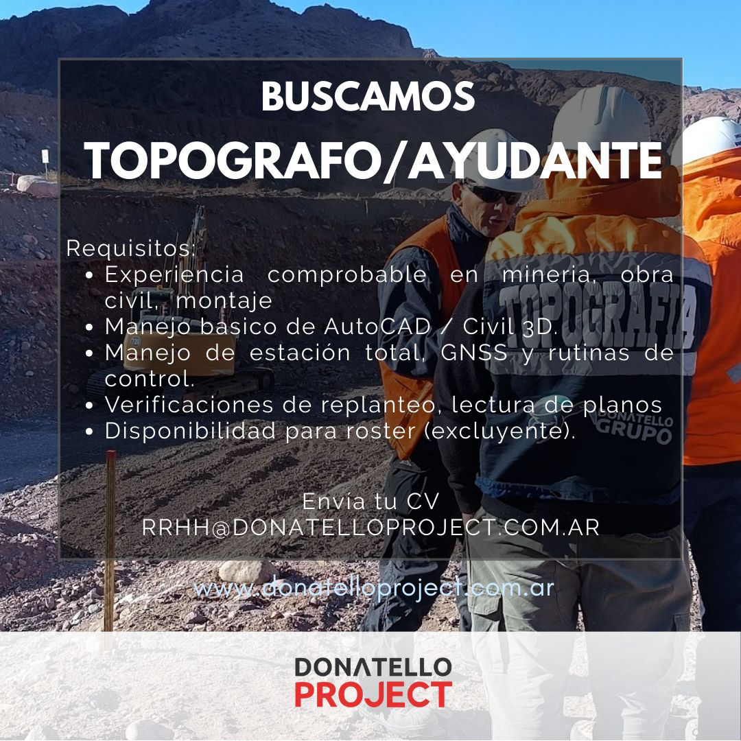 Acero y Roca | Magazine Minero - OFERTAS LABORALES PRIMERA QUINCENA DE FEBRERO 2026