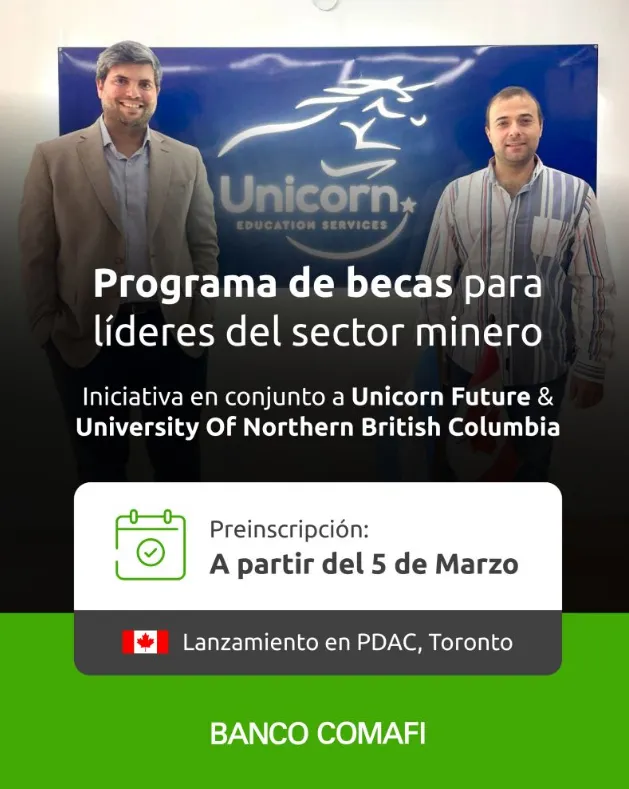 Programa de becas minería gobernanza y transición energética Banco Comafi.