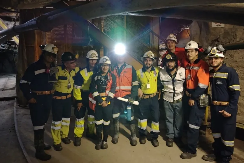 Integración de la mujer en la minería en equipos de socavón.