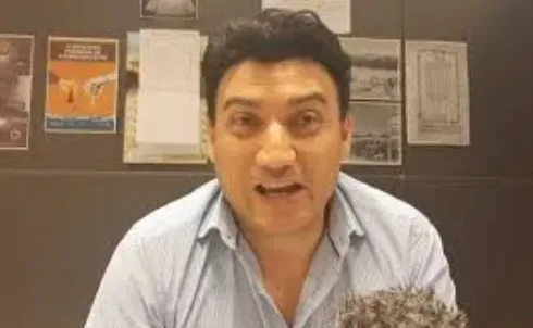 Retrato oficial del Secretario de Recursos Hídricos y Energías Renovables de San Juan, David Devia.