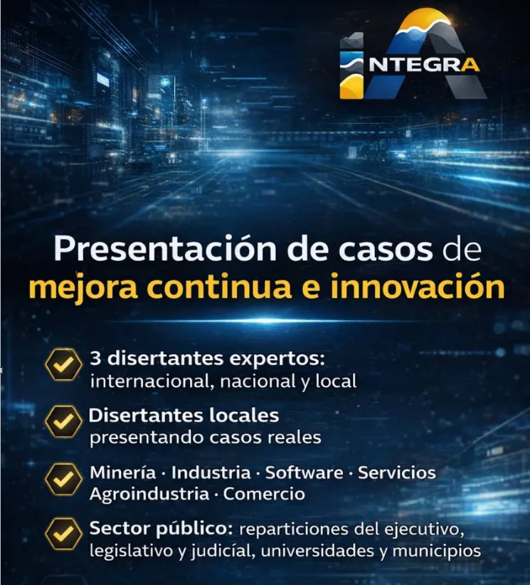 El encuentro busca ser un espacio transversal donde convivan el sector público y el privado.