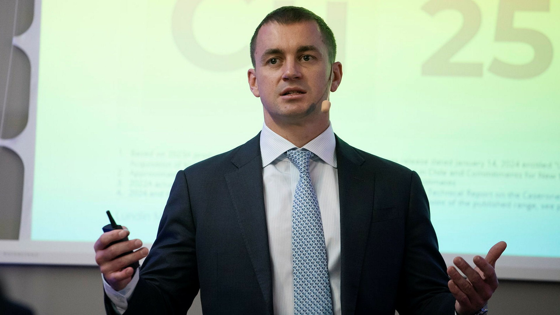 El presidente y director ejecutivo, Jack Lundin.