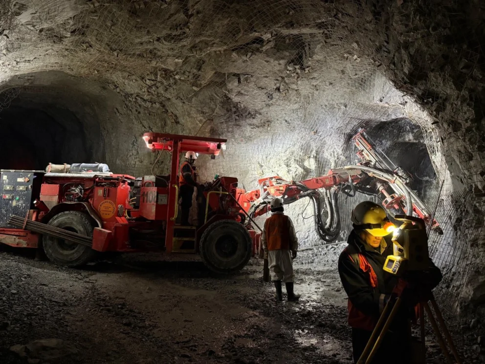 Minería subterránea sin emisiones de diésel salud ocupacional.