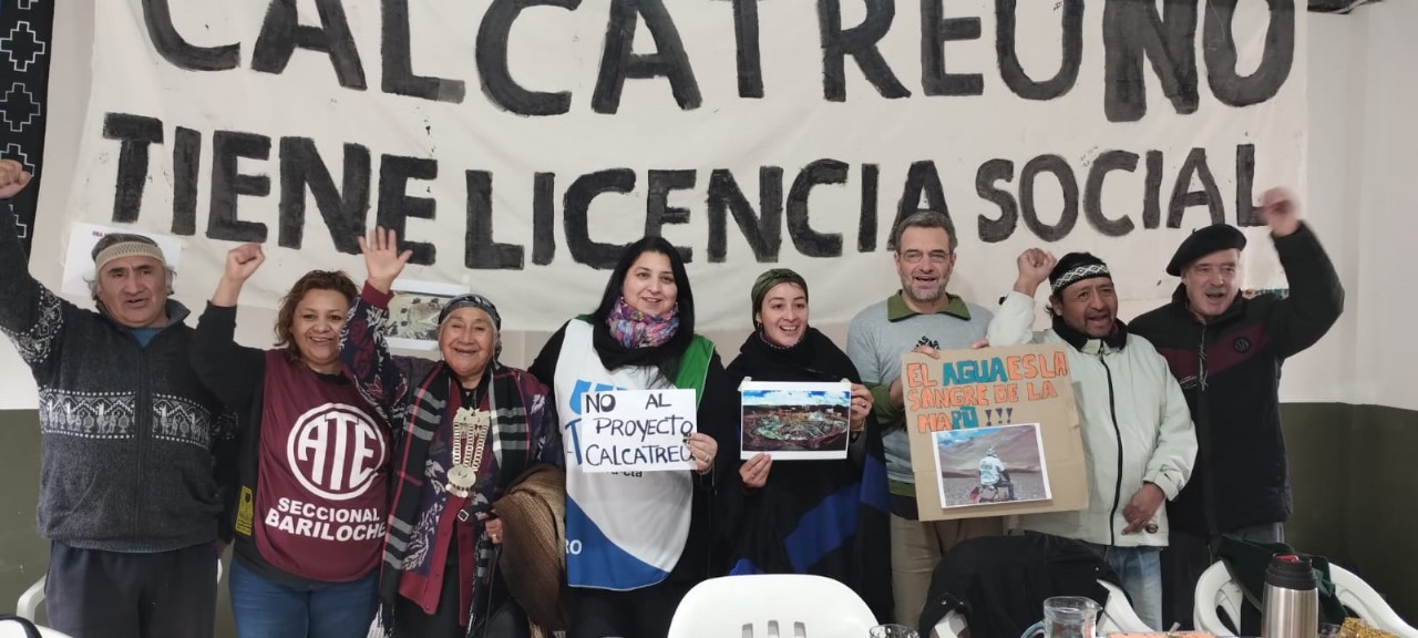 Protesta cuidadana en la Patagonia contra la minería